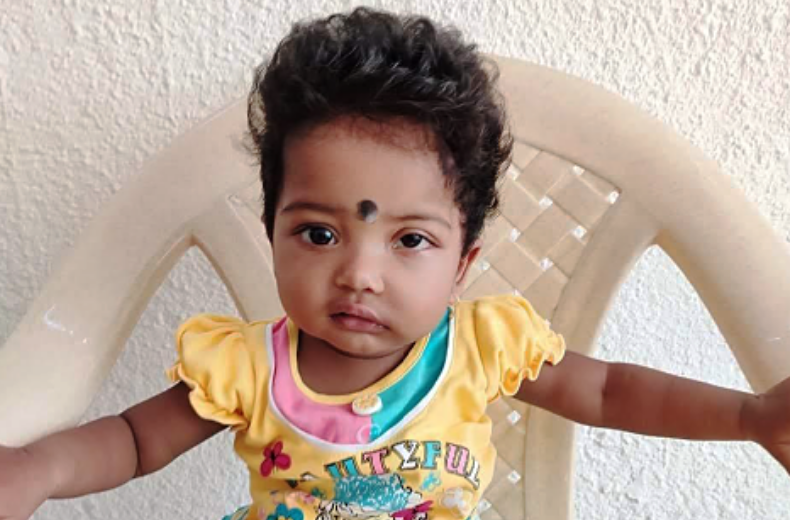 Tanisha is 1 year old and is a resident of Goa. She suffered from blood cancer from March, 2020 and was treated at Tata Memorial Hospital, Mumbai.