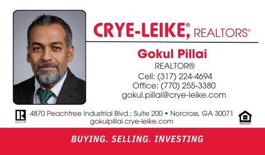 Gokul Pillai, Crye-Leike Realtors